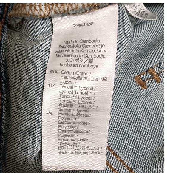 Madewell Women's High Rise Cali Demi Boot Cropped Jeans Plus Size 24W New - Picture 5 of 9